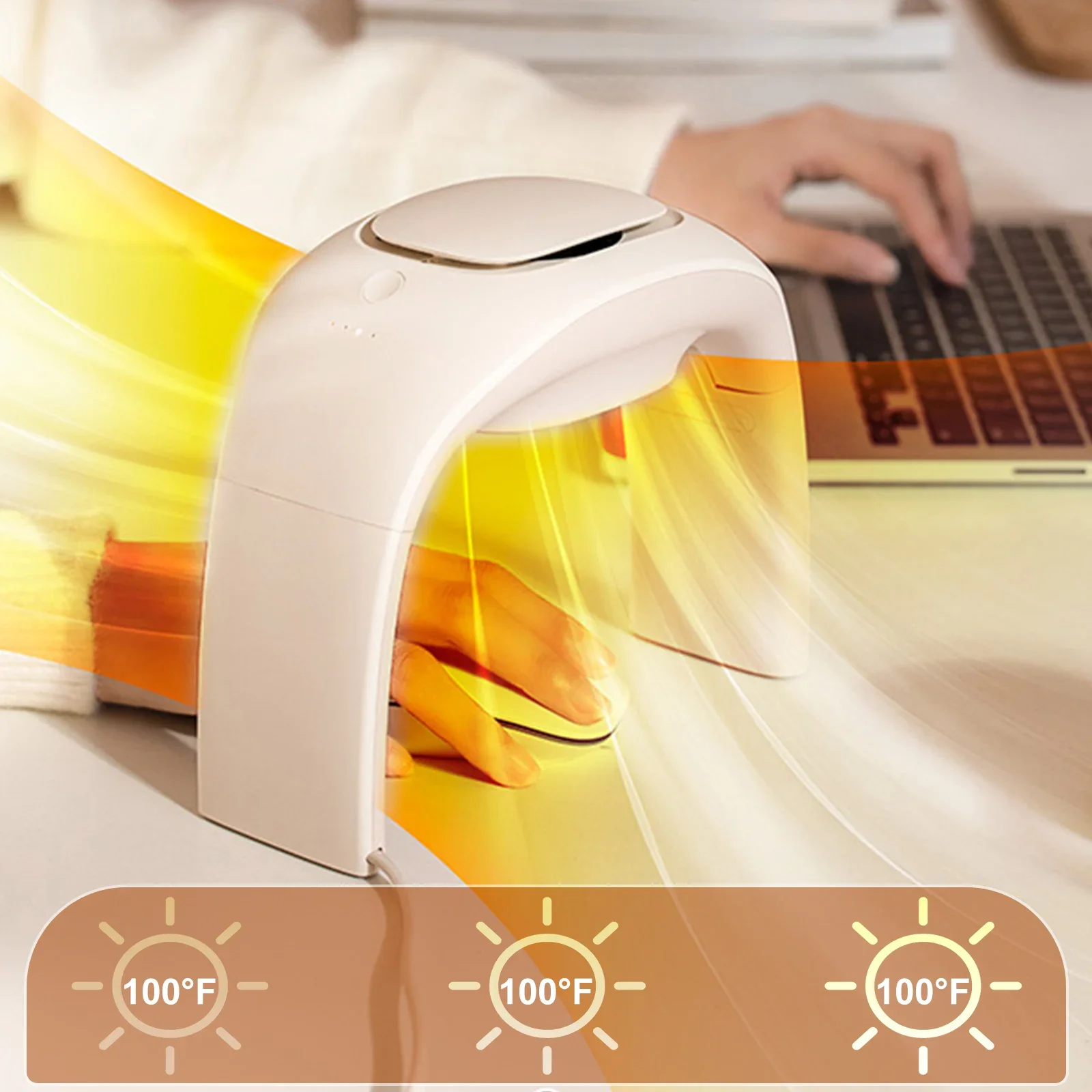 Home Office Gear - Eary Przenośny Podgrzewacz do Rąk na