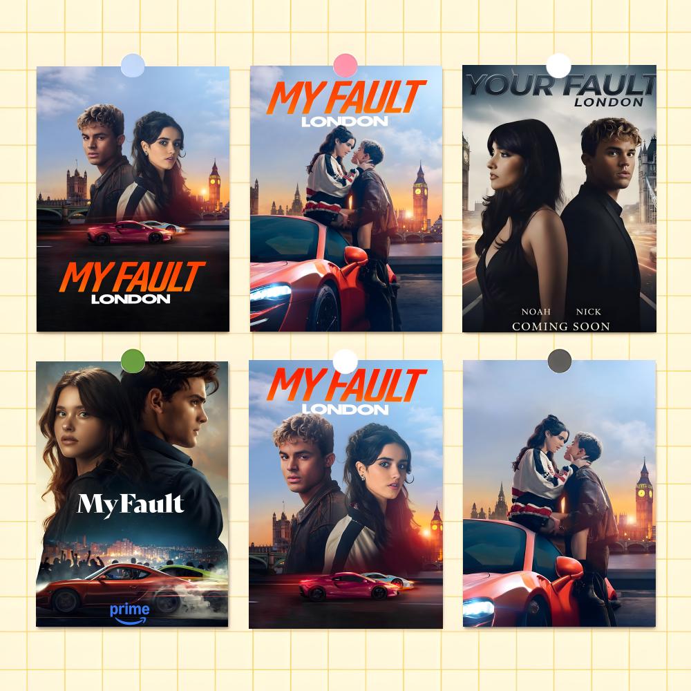 Home Office London - Plakat filmowy M-My F-Fault L-London, uniwersalna