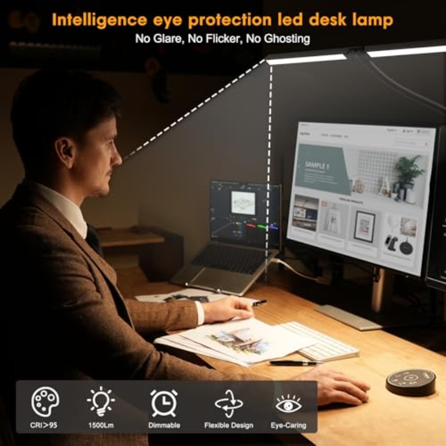 Lampa biurkowa LED do biura i  – Home Office Desks recenzja i cena