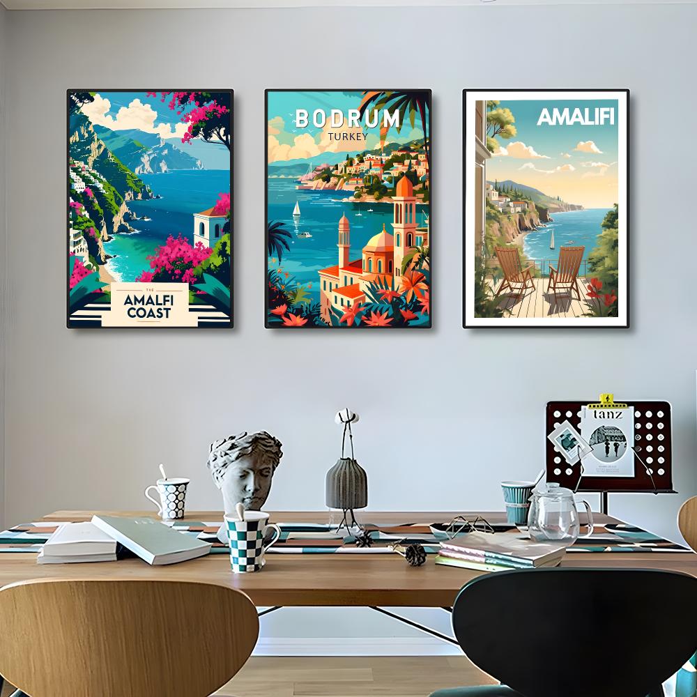 Plakat z widokiem na Morze Śró – Home Office With View recenzja i cena