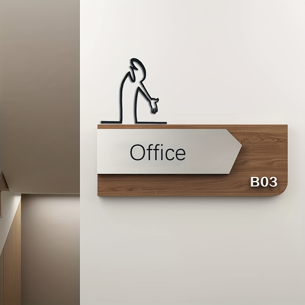 Nowoczesny metalowy plakat do  – Home Office Minimalist recenzja i cena