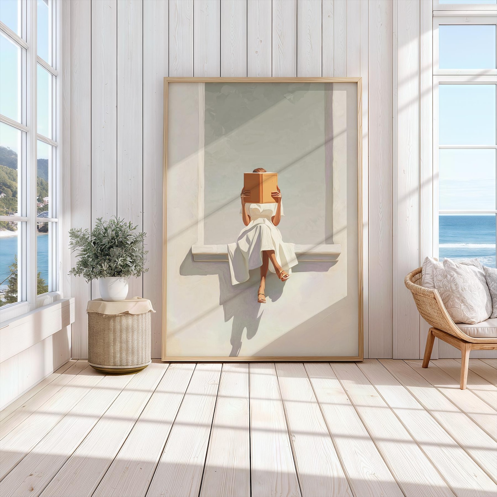 Nowoczesny abstrakcyjny obraz  – Home Office Minimalist recenzja i cena