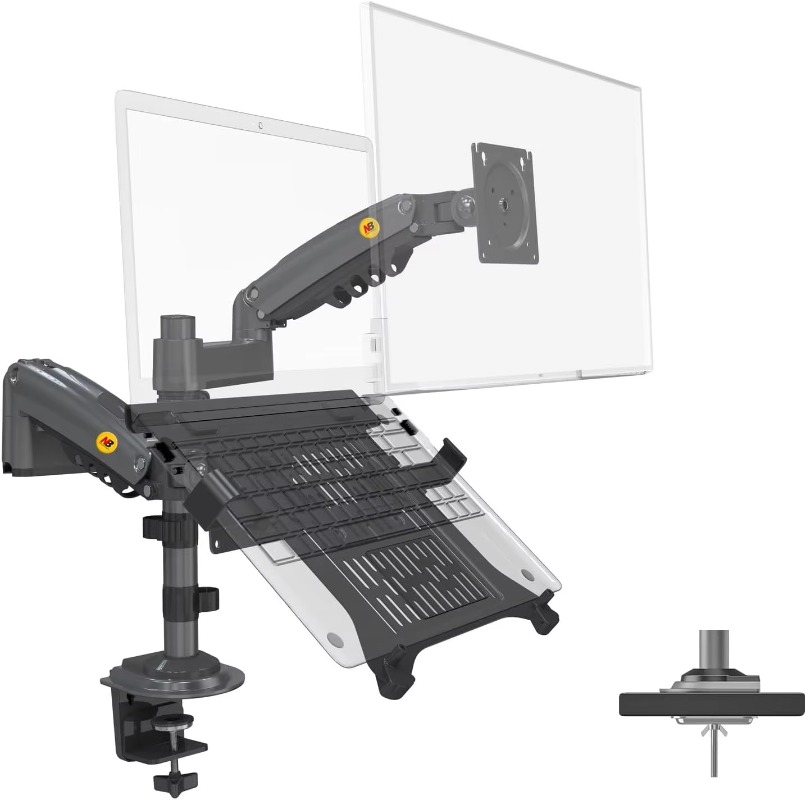 Podwójny uchwyt na laptopa 2 w – Monitor Arm Dual recenzja i cena