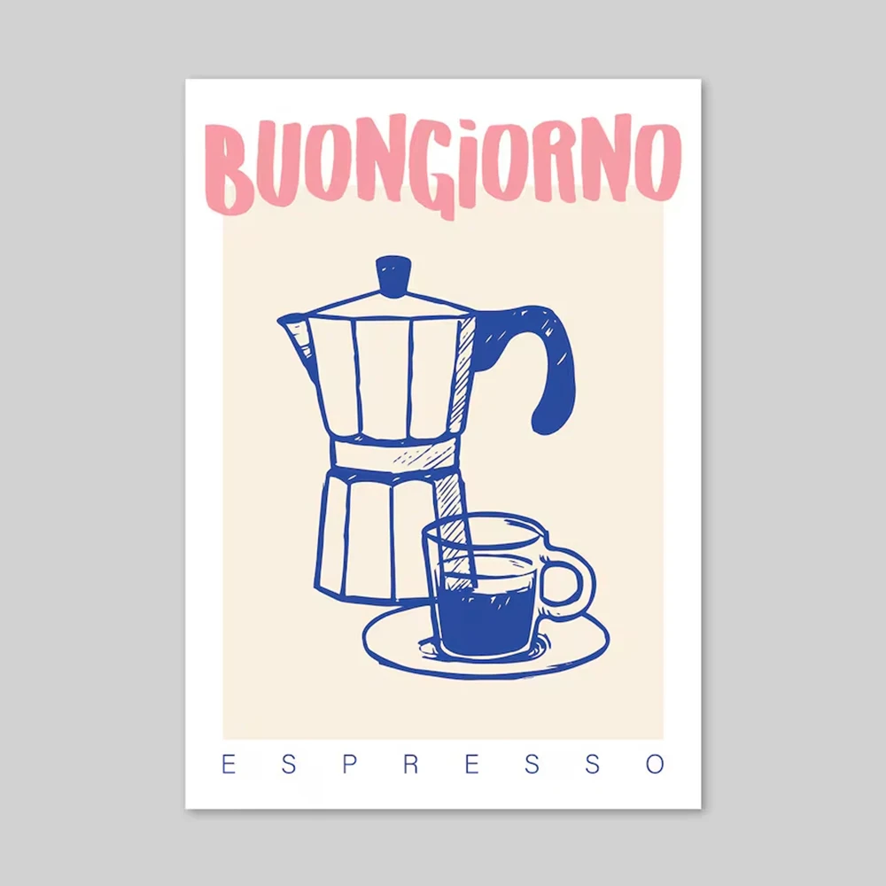 Nowoczesna kawa Espresso Wall  – Home Office Kitchen recenzja i cena