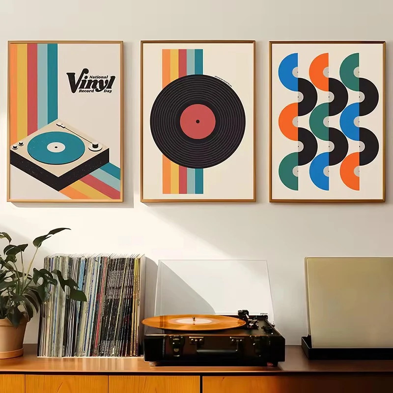 Obraz na płótnie z płytą winyl – Home Office Minimalist recenzja i cena