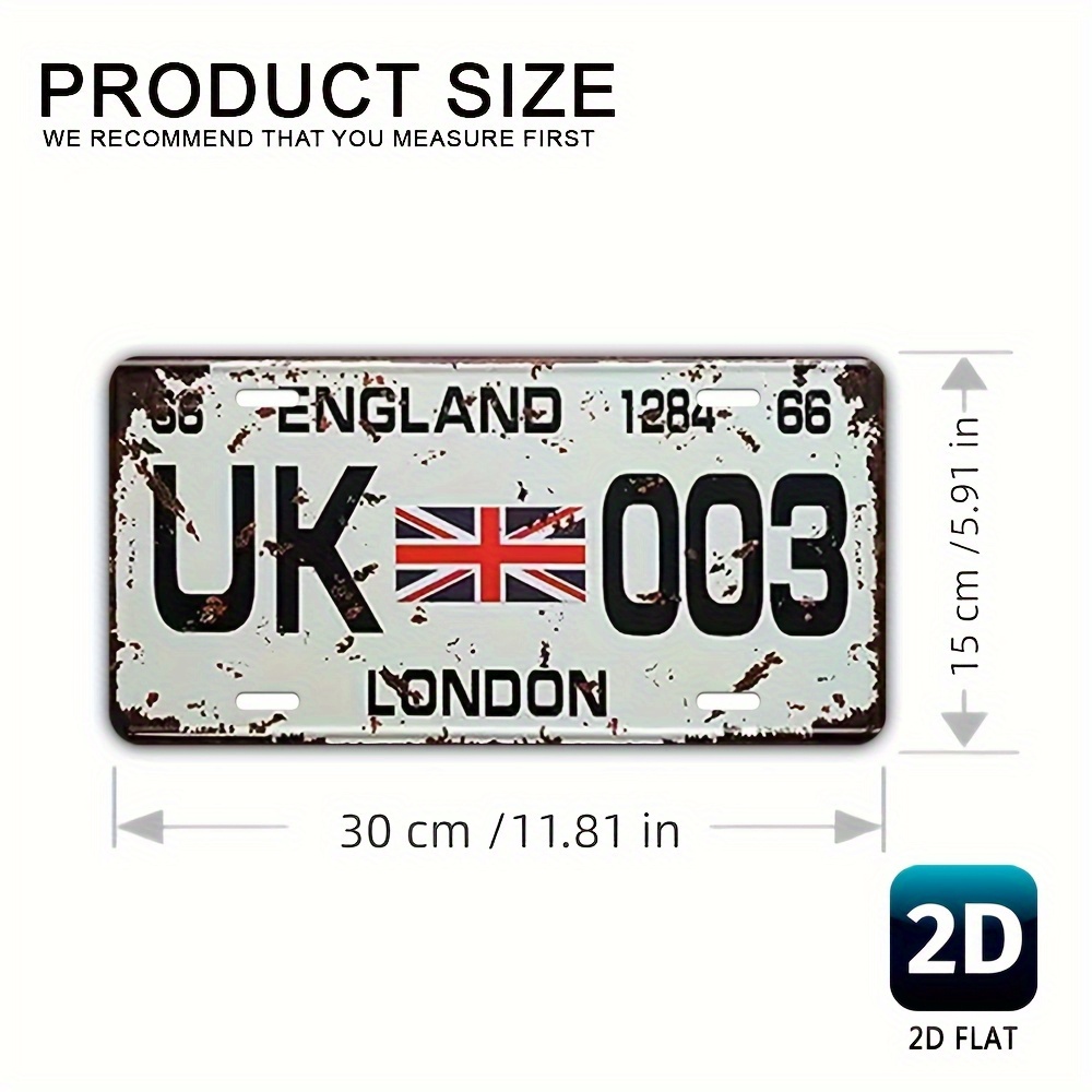Aluminiowa tablica z numerem r – Home Office London recenzja i cena