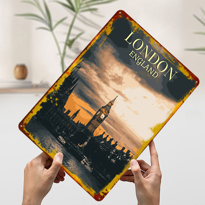 Vintage Plakaty z Blachy z Lon – Home Office London recenzja i cena
