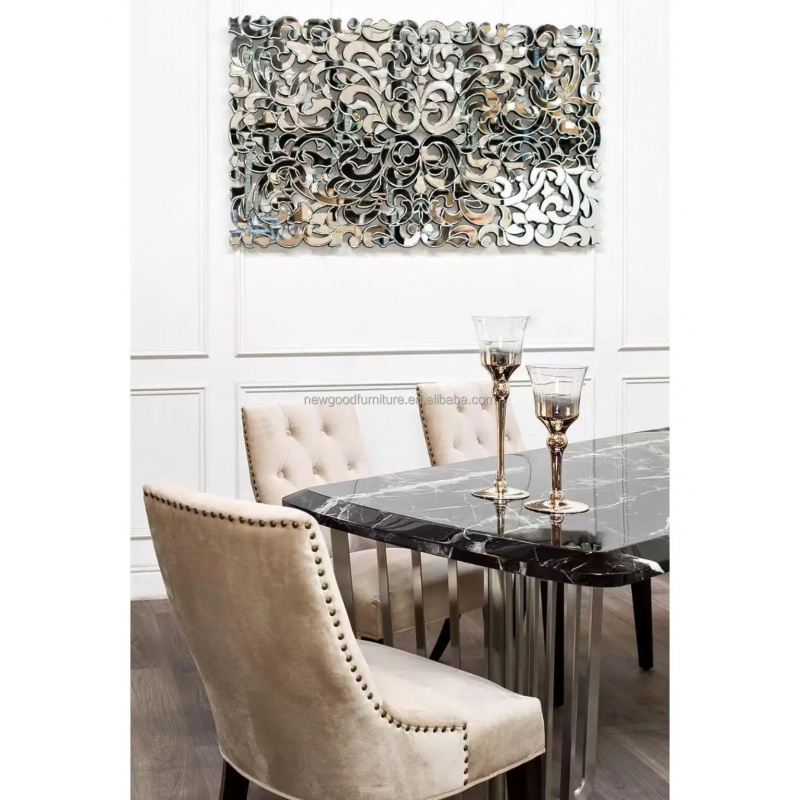 Antyczne kwadratowe lustro do  – Home Office Interior Design recenzja i cena