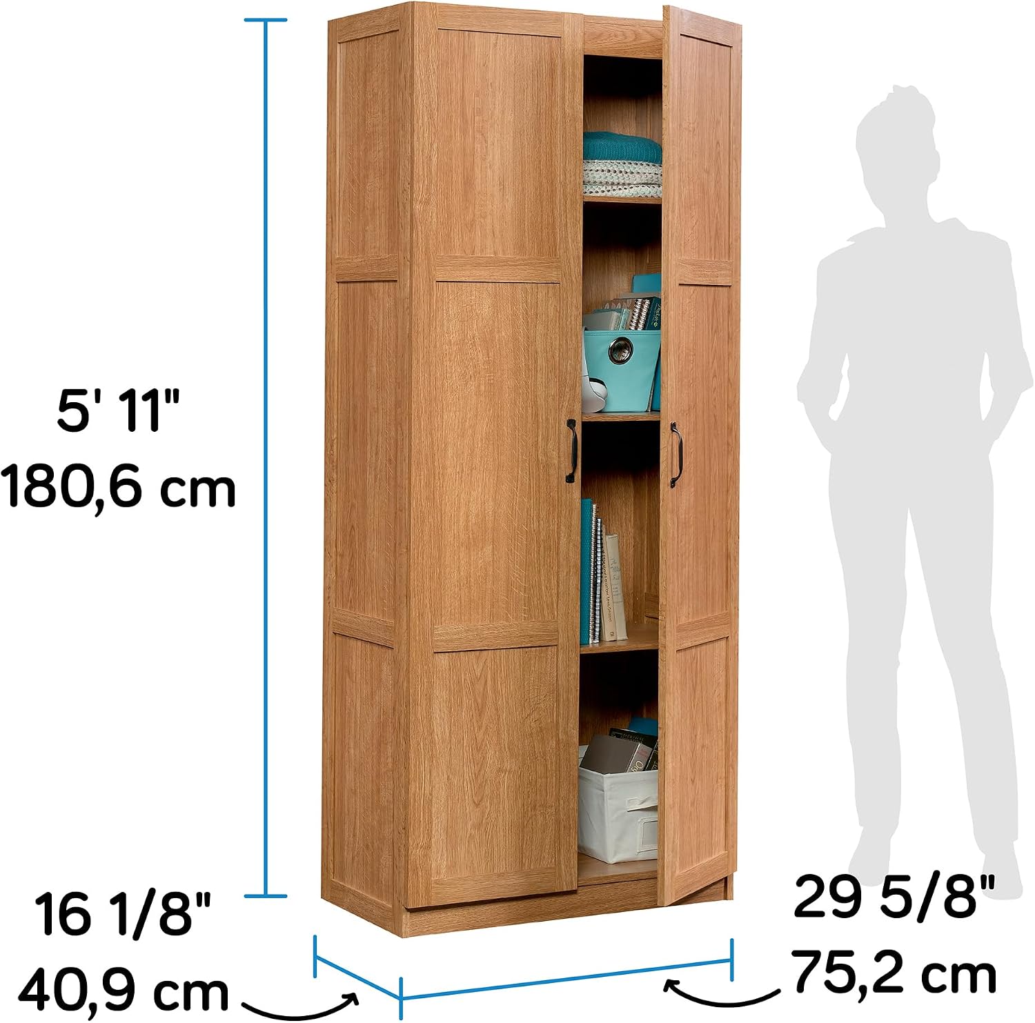 Wysoka szafka do przechowywani – Home Office Kitchen recenzja i cena