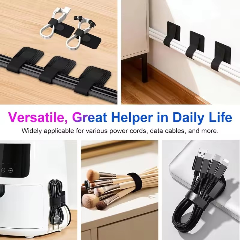 Samoprzylepne uchwyty na kable – Home Office Desks recenzja i cena