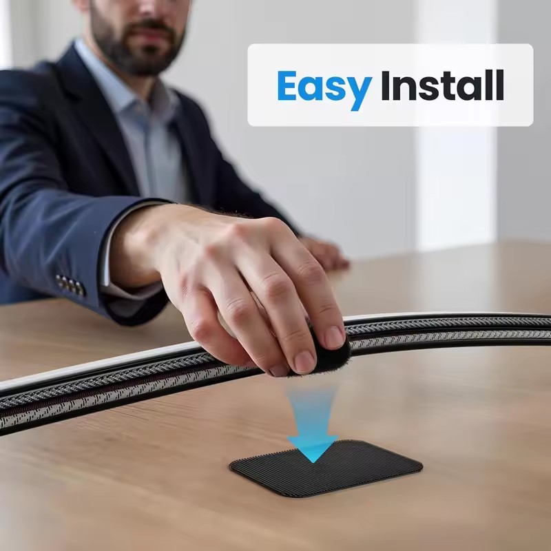 Samoprzylepne uchwyty na kable – Home Office Desks recenzja i cena