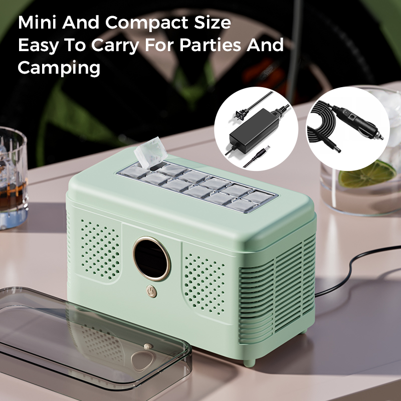 Przenośna mini kostkarka do lo – Home Office Gear recenzja i cena