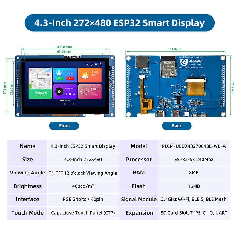Płytka rozwojowa ESP32 S3 z 4, – Monitor Arm Dual recenzja i cena