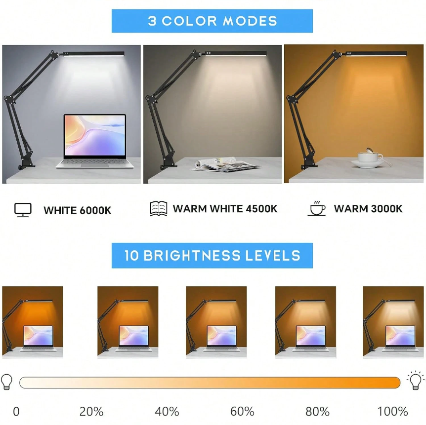 Lampa biurkowa LED do domu, cz – Home Office Desks recenzja i cena
