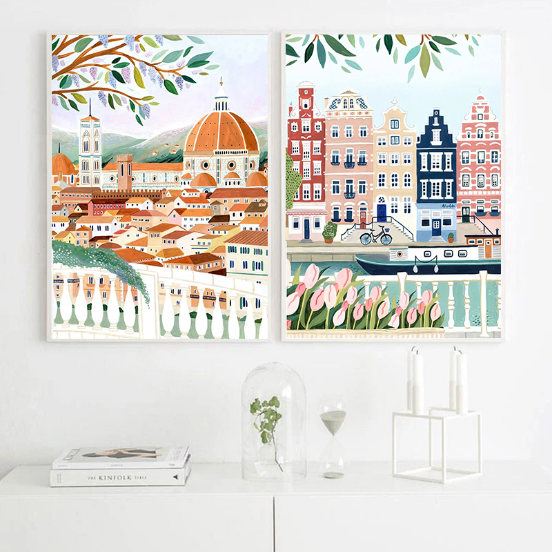 Plakat podróżniczy Positano Lo – Home Office London recenzja i cena